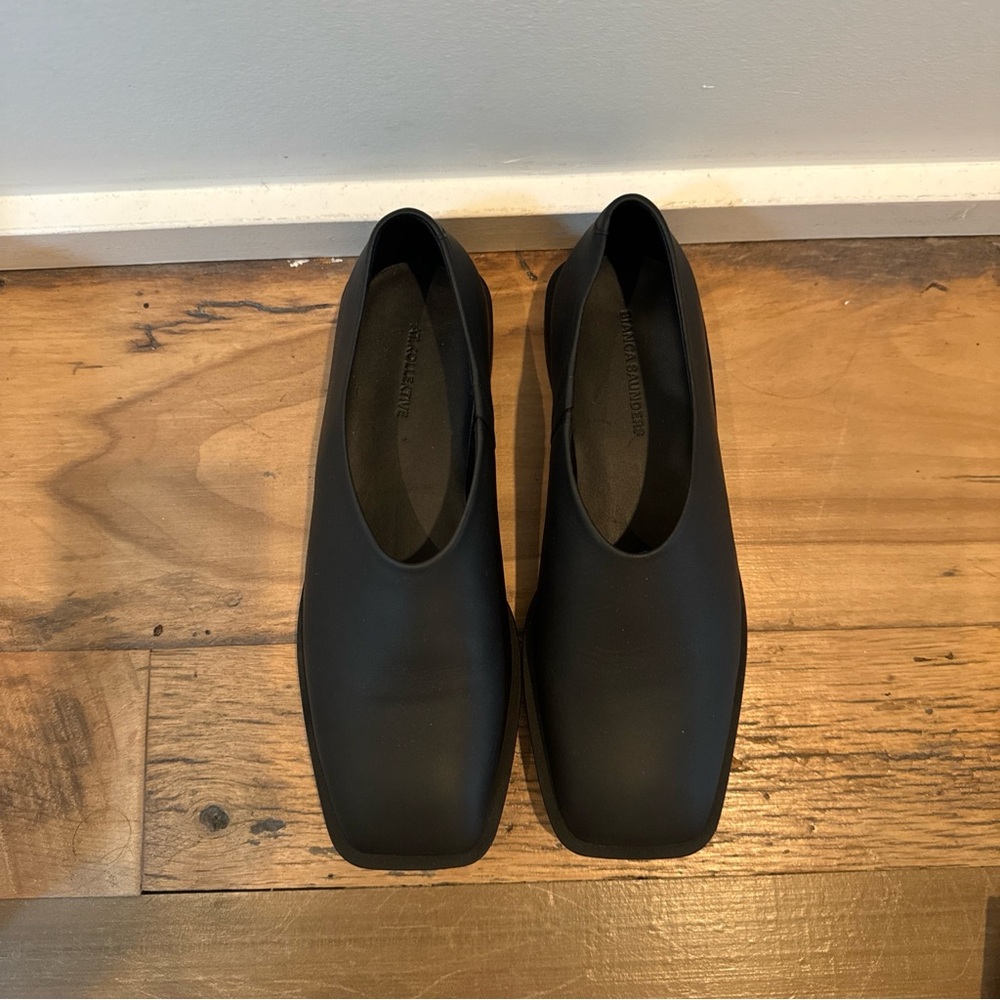 AT.KOLLEKTIVE x Bianca Saunders Edition Maggoty Loafers - Black 7US